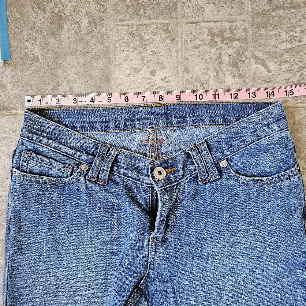 Slim Boot Cut‎ Jeans Low Rise Work Jean - Picture 6 of 9